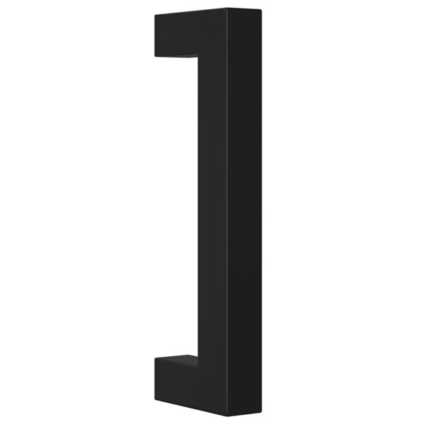 vidaXL Ročaji za omarico 20 kosov črni 96 mm nerjaveče jeklo