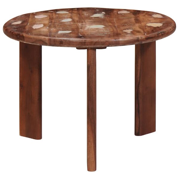 vidaXL Mize za kavo z gnezdenjem 3 pcs večbarvno Trden recikliran les