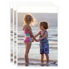 vidaXL Foto okvirji 3 kosi stenski/namizni beli 21x29,7 cm MDF