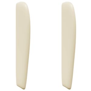 vidaXL U&scaron;esni vzglavnik krema PVC