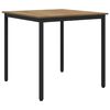 vidaXL Jedilne mize 80 x 80 x 75 cm Inženirski les Artisan hrast