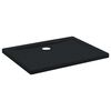 vidaXL Pladenj za tu&scaron;iranje s pikicami 90 x 70 x 4 cm ABS Črna