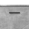 vidaXL Kopalni&scaron;ka omarica s predalom Betonsko siva 76,5 x 35 x 64 cm
