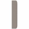 vidaXL U&scaron;esni vzglavnik Taupe 80 x 16 x 4 cm blago