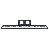 vidaXL 88 tipk Piano Electric Keyboard z glasbenim stojalom zložljivo