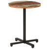 vidaXL Bistro mizica okrogla &Oslash; 60x75 cm trden predelan les