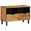 vidaXL TV omarica 70x33x46 cm masivni akacijev les