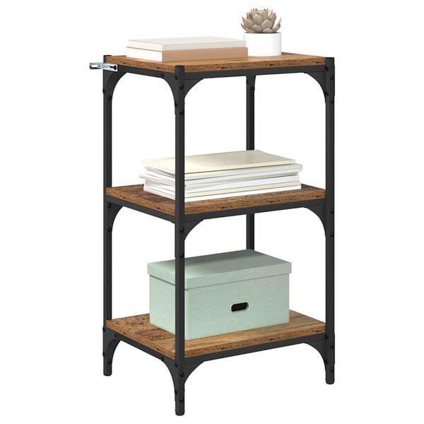 vidaXL Knjigovni omar Star les 40 x 33 x 70,5 cm