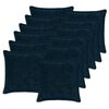vidaXL Prevleka za blazino 12 kos HOUTEN Temno modra 45 x 45 cm