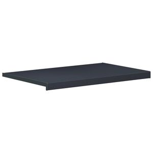 vidaXL Okenski nadstre&scaron;ek Antracit z lesnim vzorcem 100 x 50 x 4,5 cm