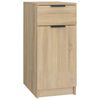 vidaXL Omarica za pisalno mizo sonoma hrast 33,5x50x75 cm konst. les