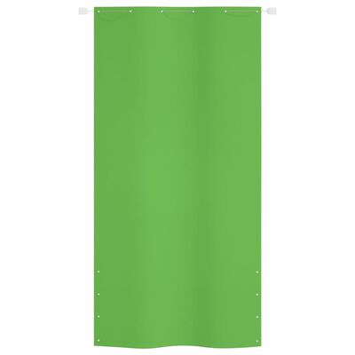 vidaXL Balkonsko platno svetlo zeleno 120x240 cm tkanina Oxford