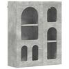 vidaXL Viseča omarica s polico ELST Betonsko siva 59 x 20 x 71,5 cm