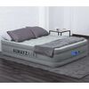 Bestway Napihljiva postelja AlwayzAire za 2 osebi 203x152x46 cm siva