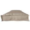 vidaXL Set blazin za palete 2 pcs Taupe 180 x 40 x 8 cm Oxford blago