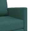 vidaXL Sofa postelja 60cm Temno zelena blago