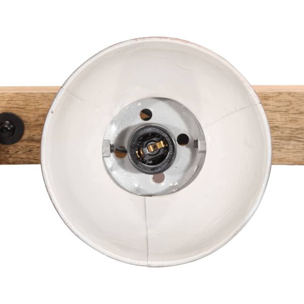 vidaXL Stenska svetilka 25 W rdeča 90x25 cm E27