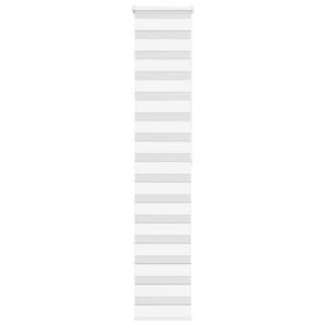 vidaXL Zebra senčilo bela 50x200 cm tkanina &scaron;irina 45,9cm poliester