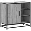 vidaXL Kopalni&scaron;ka omarica siva sonoma 65x33x60 cm inženirski les