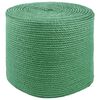 vidaXL 10 kos 2 mm Zelena 100% Tossa jute