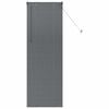 vidaXL Venecijanske žaluzije Temno siva 175 x 60 cm Aluminij