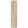 vidaXL Visok predalnik Sonoma hrast 35 x 39 x 168 cm