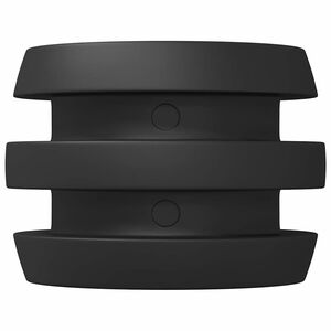 vidaXL Bumpers za namizni nogomet 16 kos Črna 3 x 3 x 2 cm TPE
