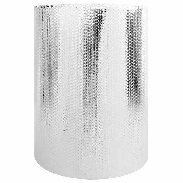 vidaXL Odsevnik toplote za radiator srebrna 0.6 x 15 m Aluminij