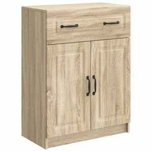 vidaXL Strani &scaron;al Sonoma hrast 66 x 34,5 x 87 cm Inženirski les