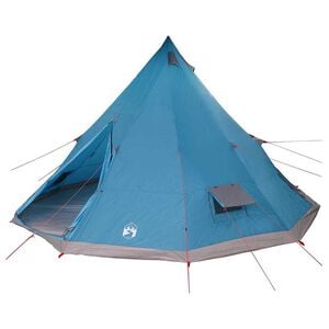 vidaXL Tipi &scaron;otor s streho Modra 560 x 560 x 300 cm tafeta