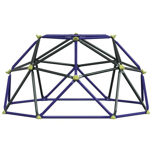 vidaXL Plezalna dome Modra Jeklo