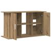 vidaXL Stojalo za akvarij Artisan hrast 101x41x58 cm inženirski les