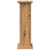 vidaXL Stojalo za shranjevanje artisan hrast 31x30x90 cm inž. les