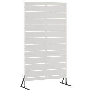 vidaXL Zaslonska za&scaron;čita 100 x 50 x 180 cm Nerjaveče jeklo Srebrna
