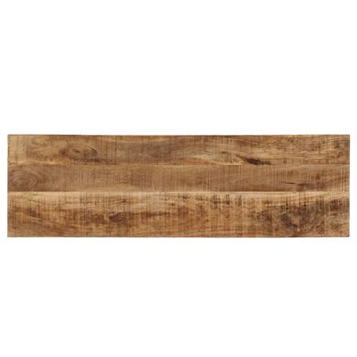vidaXL Konzolna mizica iz trdnega mangovega lesa 118x35x76 cm