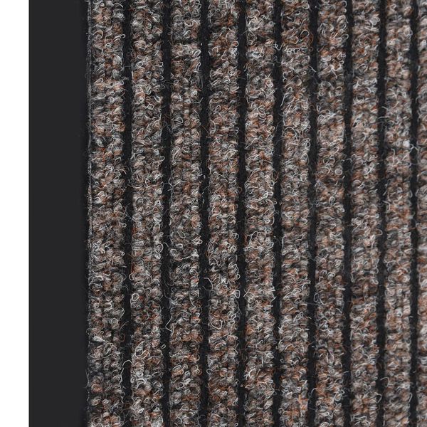 vidaXL Predpražnik črtast bež 60x80 cm