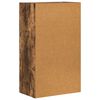 vidaXL Strani &scaron;al Dimljeni oreh 59 x 35 x 100,5 cm Konstruiran les