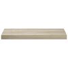 vidaXL Stenske police 4 kosi barva hrasta 60x23,5x3,8 cm MDF