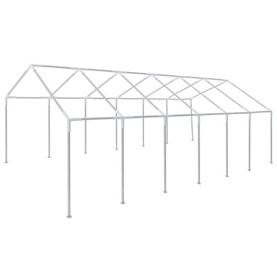 vidaXL Jeklen okvir za 12x6 m vrtni šotor