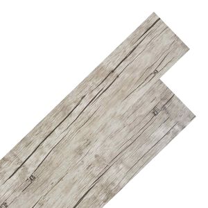 vidaXL Deske za talne obloge Spran hrast 2,51 m&sup2; 18 kos PVC