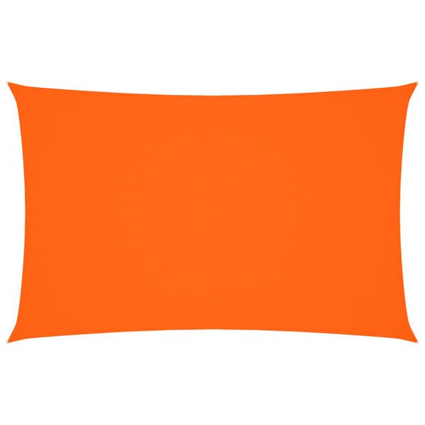 vidaXL Senčno jadro oksford blago pravokotno 2,5x5 m oranžno