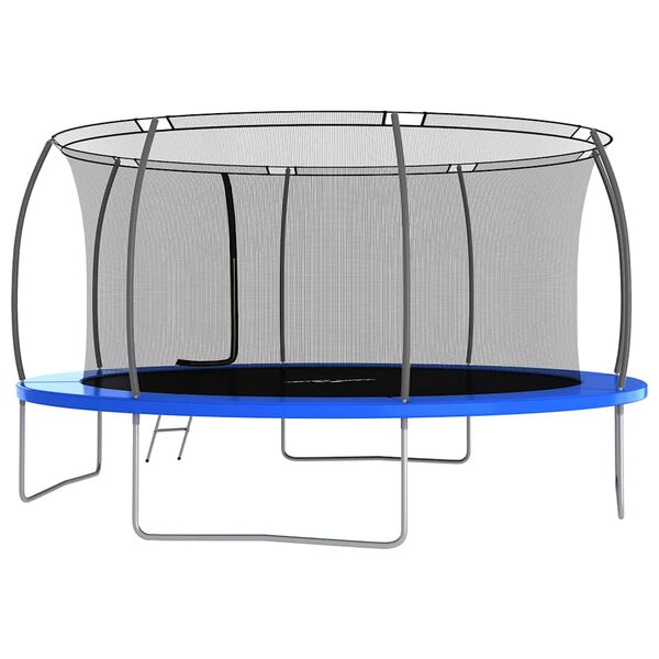 vidaXL Trampolin komplet okrogel 460x80 cm 150 kg