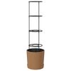 vidaXL Rastlina paradižnika Naturo ECO &Oslash; 39 x 139 cm WPC