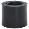vidaXL Gumijast rob za snežni plug črne barve 150x15x1 cm