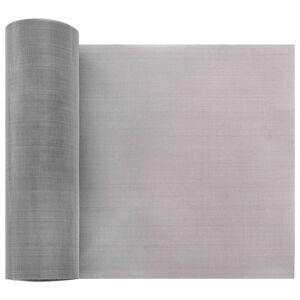 vidaXL Mrežna zaslona 20 x 500 cm 60 Mesh Inox 201 Srebrna