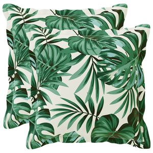 vidaXL Prevleka za blazino 2 kos HOUTEN Vzorec listja 30 x 30 cm