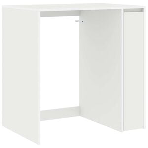 vidaXL Omara za pralni stroj Bela 87 x 60 x 89 cm Inženirski les