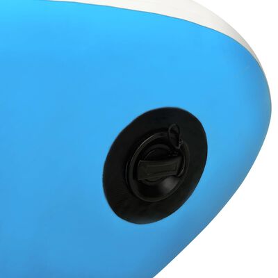 vidaXL Napihljiva SUP deska komplet 305x76x15 cm modra