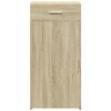 vidaXL Komoda sonoma hrast 45x42,5x93 cm inženirski les