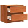 vidaXL Posteljne mize Voskast rjav 40 x 30,5 x 35,5 cm Borovina